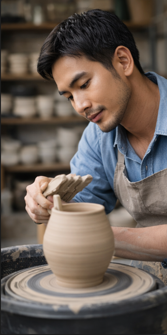 陶器を作成